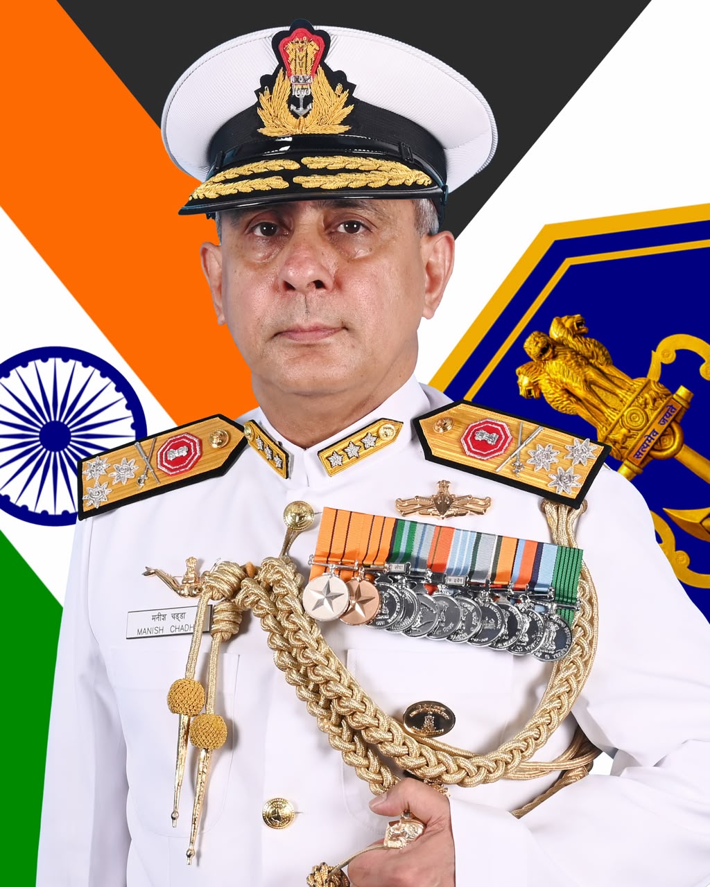 VICE ADMIRAL MANISH CHADHA, AVSM, VSM, ASSUMES CHARGE AS DIRECTOR GENERAL NAVAL OPERATIONS
